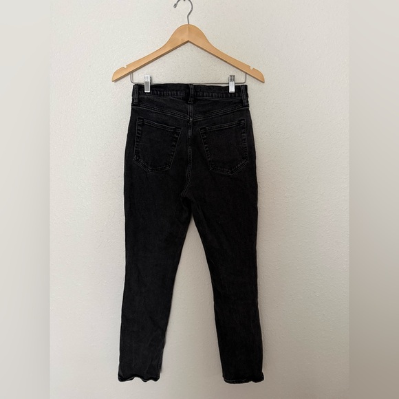 ABERCROMBIE The 90s Slim Straight Ultra High Rise Stretch Jeans Women’s Size 27 - Picture 4 of 9